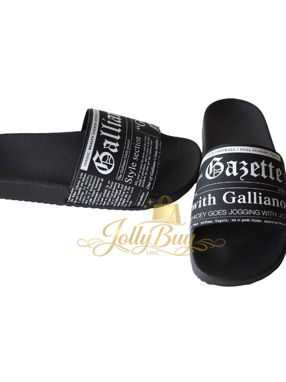 John Galliano Paris Women’s Sea Sandals Gazette Nero Size 9/ 40 (IT) - Picture 4 of 7